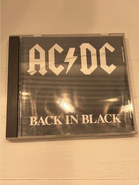 AC/DC Black and White Back In Black CD